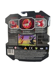 Bakugan ZUKANATOR Battle Gear Red SILVER Attribute 2010 Spin Master FREE SHIPPIN
