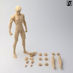 Mirrfig MF001 Male Flexible Action Figure 1:12 Muscle Joint Body 16.2cm Models