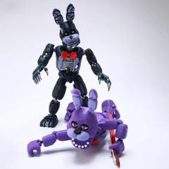 Horror Game FNAF Freddy Fazbear’s Action Figures Anime Collectible Model Toys…