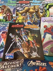 Set of 8 Marvel Story Reader/ Me Reader Books, Age 18 Months and up, Books Only
