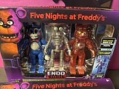 2026 JAZWARES FNAF FIVE NIGHTS AT FREDDYS ENDO SERIES TOY BONNIE & MANGLE PACKS