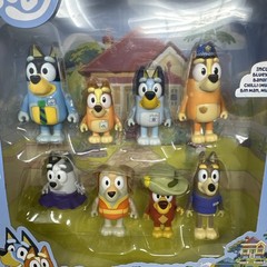 Bluey – Gotta Be Done Work Pack – 8 Figures Factory Sealed Box