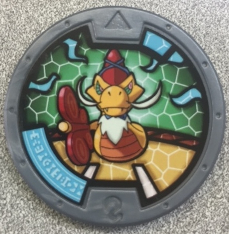 YoKai Yo-Kai Watch Series 3 Slitheref Medal ***NEW Unused*** English version