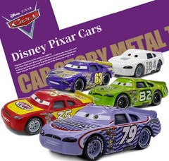 Disney Pixar Cars No.51 No.73 No.92 No.Racer Diecast Model Car Toy 1:55 Kid Gift