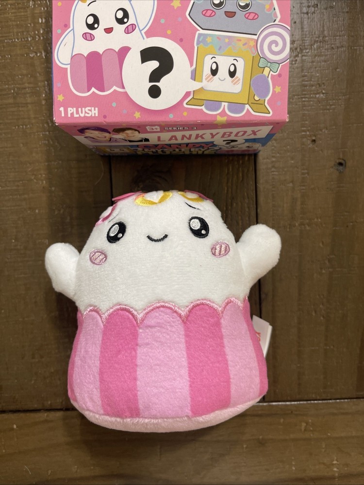Lankybox Candy Cup Ghosty Candy Mystery Plushie New Series 3 Lanky Box
