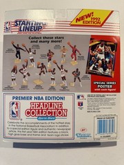 💥🏀 1992 DERRICK COLEMAN Starting Lineup, NJ Nets, NBA, Card & Poster 🏀💥