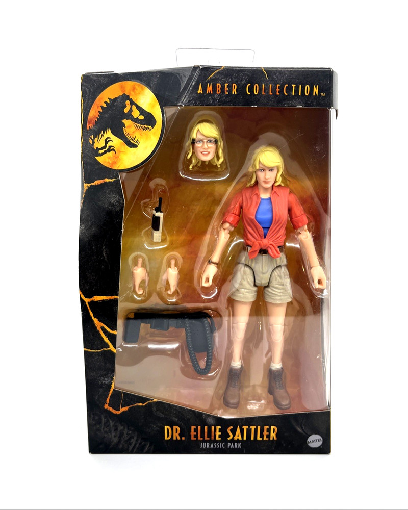 Jurassic World Amber Collection Dr Ellie Sattler Jurassic Park Laura Dern GWP82