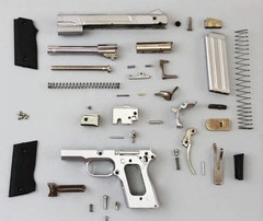 SEIKO Smith & Wesson 945 Eject Toy Gun 1:3 Mini Guns Model Highly Detailed Rare