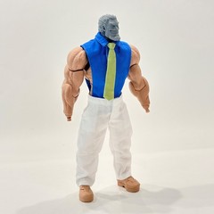 KC-GP-LTC: One Piece Garp Outfit & blank head for Romankey Big Guy Muscular body