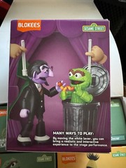 Blokees Sesame street build and play Precool series 2 Count Bert Ernie Oscar