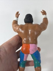 WWF LJN Superstars 1989 Haku Black Card Wrestling Action Figure WWE