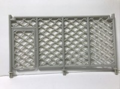 WWF LJN 1986 SUPERSTARS BENDIES CAGE MATCH CHALLENGE RING Steel Cage With Door