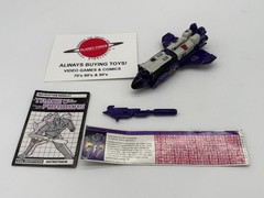1985 Astrotrain Complete w/ Booklet & Tech Spec G1 Transformers Figure