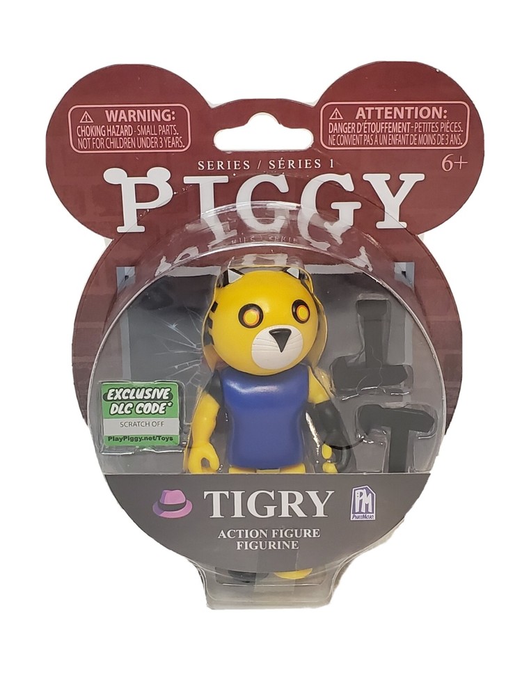 Piggy Action Figure Series 1 Tigry 3.5 Inches Tall Plastic Figurine