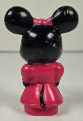 Disney Minnie Mouse in Dress 2″ Tall Plastic Figure Pencil Topper Vintage