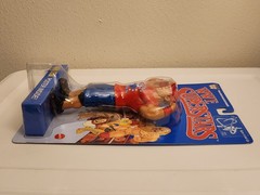 LJN WWE Wrestling Superstars John Cena Figure Blue Card Signed Target Exclusive