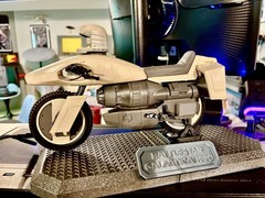 BATTLESTAR GALACTICA Colonial Flying Motorcyle 13″ 1/8 Custom 3d Model Kit