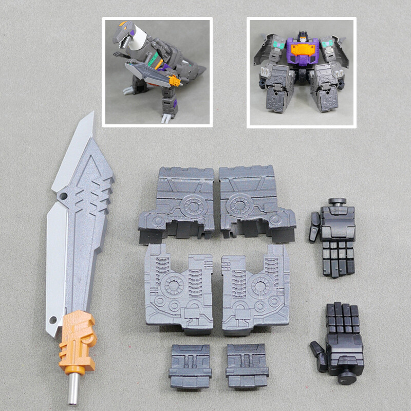 Upgrade Kit Movable Hands Crown Filler Knife For Shattered Glass SS86 Grimlock