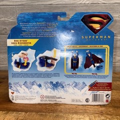 DC Comics DISC ATTACK FIGURE Man of Steel Superman Returns MIB 2006 Mattel