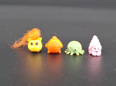 Mixed Lot of 15 Various Miniture Unisex Rubber & Plastic Toy
