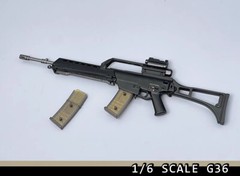 1/6 Scale G36K G36 Assault Rifle Model Plastic for 12″ Figure