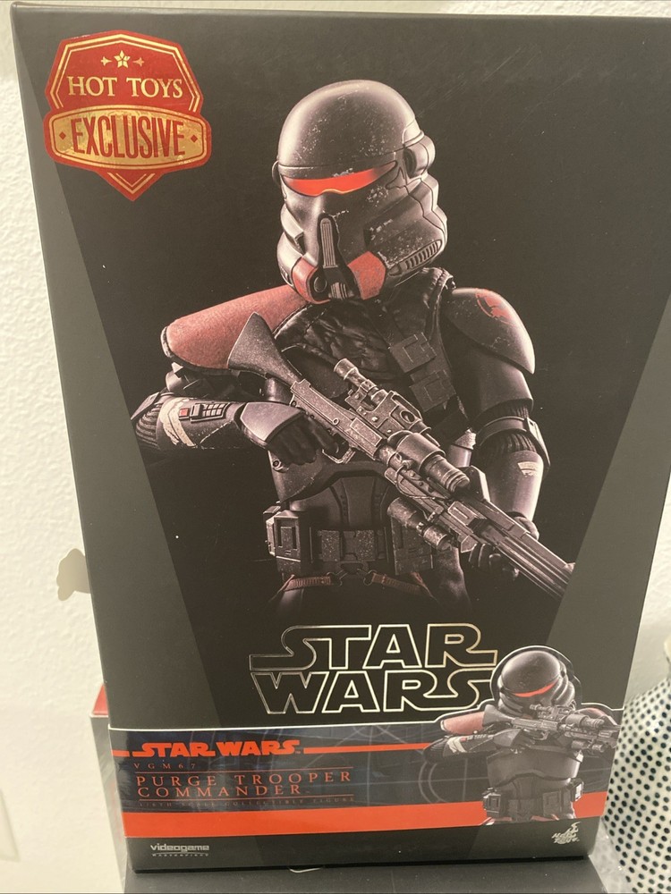 Hot Toys Star Wars PURGE TROOPER Commander Figure Collectible (VGM67)