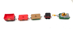 Mixed Lot of 43 Thomas & Friends Assorted Trains and Tracks – As Is for Parts