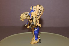 USED / LOOSE / Lot of 2 CHEETOR Transformer Beast Wars BEAST MACHINE and Deluxe