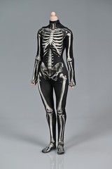 1/6 Elastic Jumpsuit Tight Clothing Fit 12” Female Action Figure