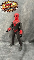 Custom 8″ Mego Scale SpiderMan Assassin Peter Parker Action Figure & Display Box