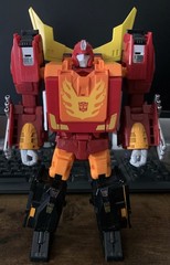 Power of the Primes Rodimus Prime with body and wing upgrade fillers complete