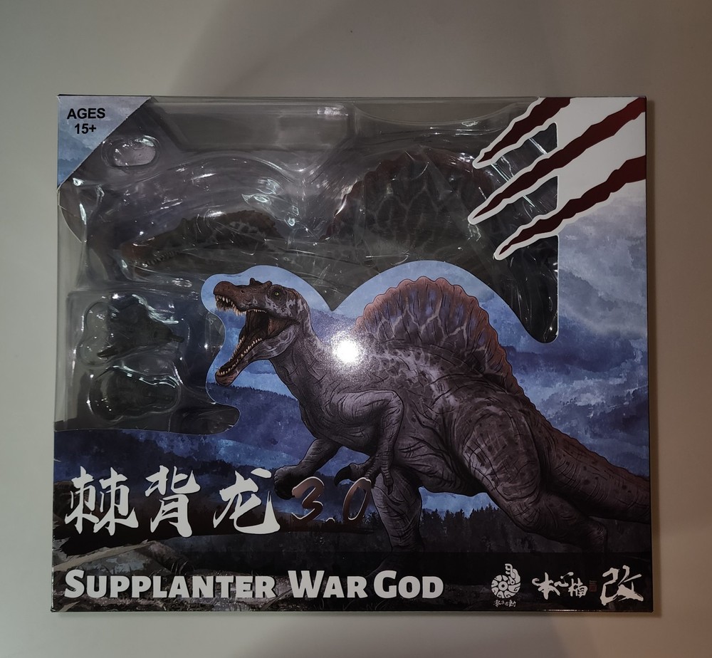 In-Hand Nanmu Spinosaurus Supplanter 3.0 War God Dinosaur Original Color Figure