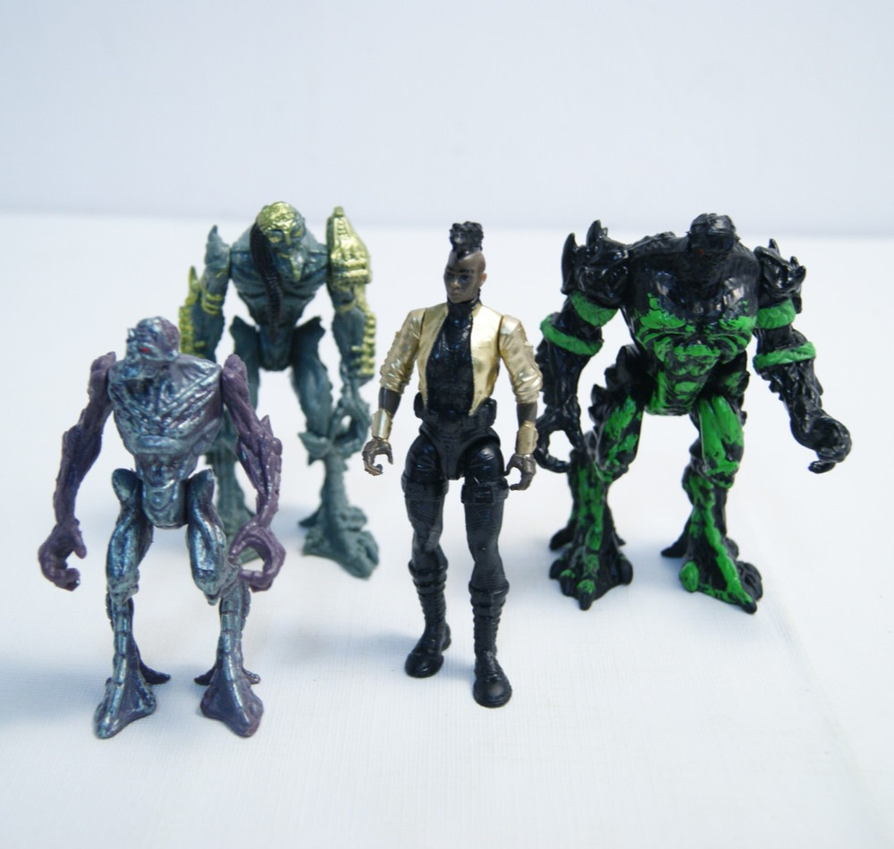 Final Faction Action Figures – Alpha Team 1 & Kharn Monsters Lot