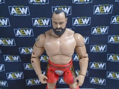 AEW Miro Unrivaled series 10 Figure 100% Complete + Stand Rusev WWE TNT Title