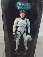 NIB NRFB Star Wars Luke and Han Storm Troopers Disguise 12″ Sideshow 2179