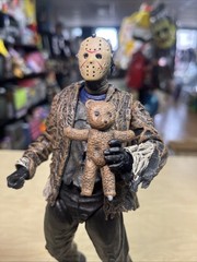 NECA Freddy vs Jason 8” Action Figure Ultimate Jason Incomplete Read Desc.