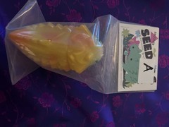SHOKO NAKAZAWA BROTHER SEEDLAS orange and yellow Vinyl Sofubi toy NEW SEALED BAG