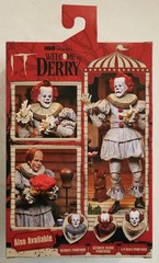 NECA WELCOME TO DERRY ULTIMATE BOB GRAY AS PENNYWISE THE DANCING CLOWN 7” FIGURE