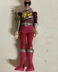 Lot Of 5 Power Rangers -Blue, Yellow, Pink, Green, Red
