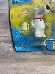 Family Guy Brian Action Figure Crazy Interaction World Dog Animated TV 2011 F3
