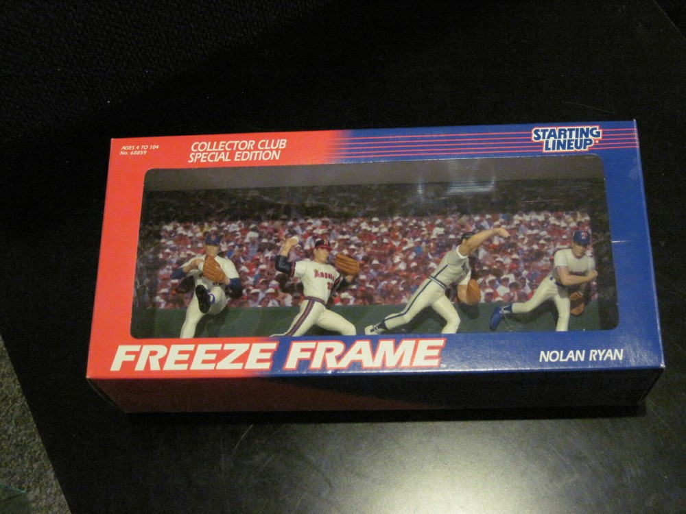 Starting Lineup Nolan Ryan Freeze Frame Set in Original Box