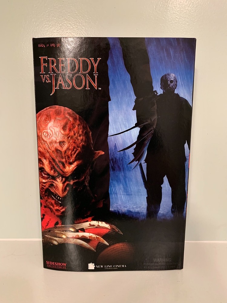 MIB Sideshow 1:6 Scale Figure 12” Demon Freddy Krueger Freddy vs Jason 2004