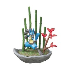 Lucario Pokemon bonsai 1 ornament collectible Figure re-ment toy gift