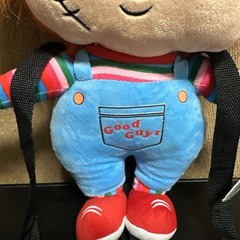 Chucky Doll Plush Backpack Good Guys Horror By Bioworld. 100% Polyester 17+
