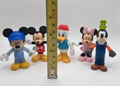 Disney Mattel Minnie Mickey Mouse Mechanic Goofy Donald Duck Figures
