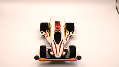 Tamiya Mini 4WD Vintage 3-Car Set Saint Dragon Vanquish Dash 2 w/Case Assembled