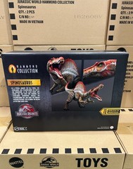 Mattel Jurassic World Hammond Collection Spinosaurus Jurassic World DAMAGED BOX