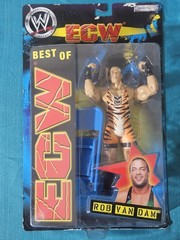 Jakks WWE Best Of ECW Rob Van Dam RVD Wrestling Action Figure New Box Damage