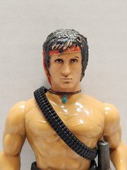 1985 Coleco John Rambo Force Of Freedom 6″ Action Figure With Accessories