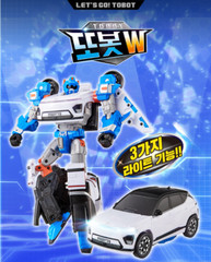 YOUNG TOYS TOBOT W Hyundai KONA Electric Robot Car 3 Types Led Action Figure